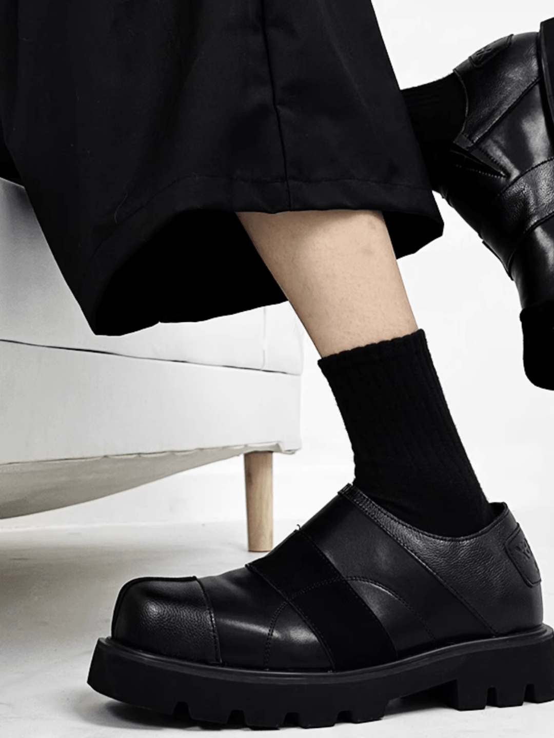 British casual slip-on loafers S038