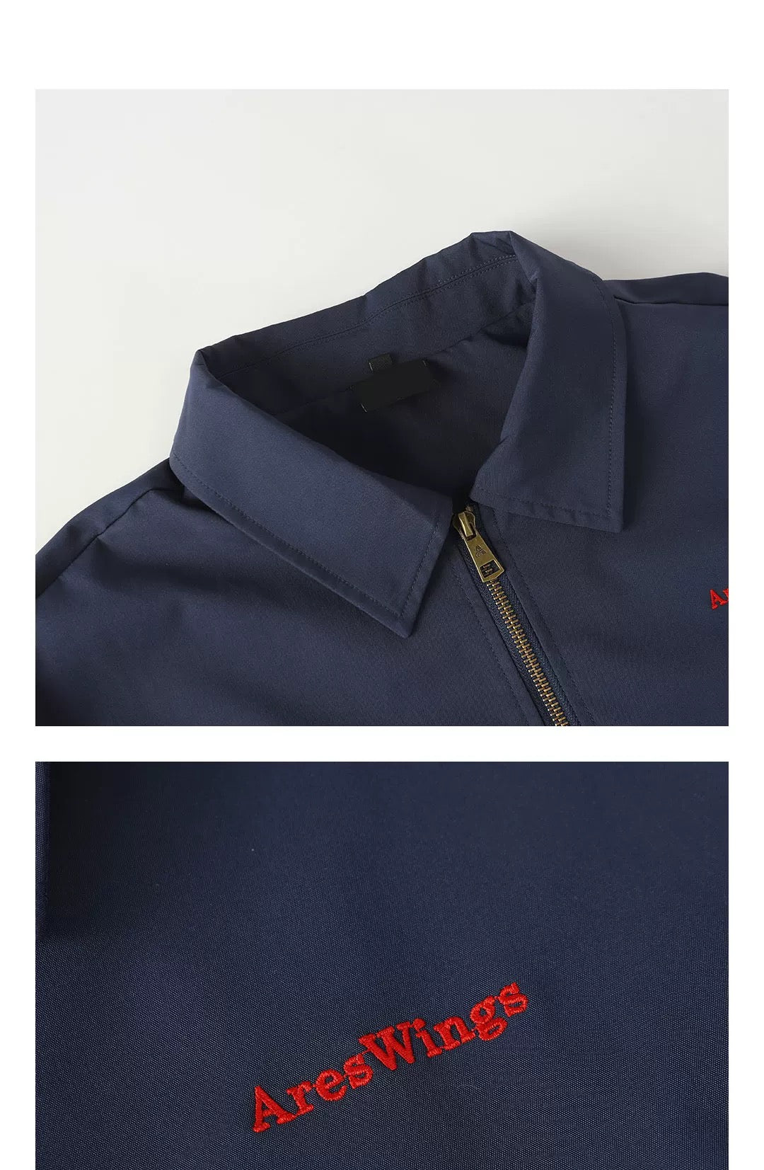 Men’s Embroidered Warhorse Letterman Bomber Jacket – American Street Vintage Flight Jacket T0065