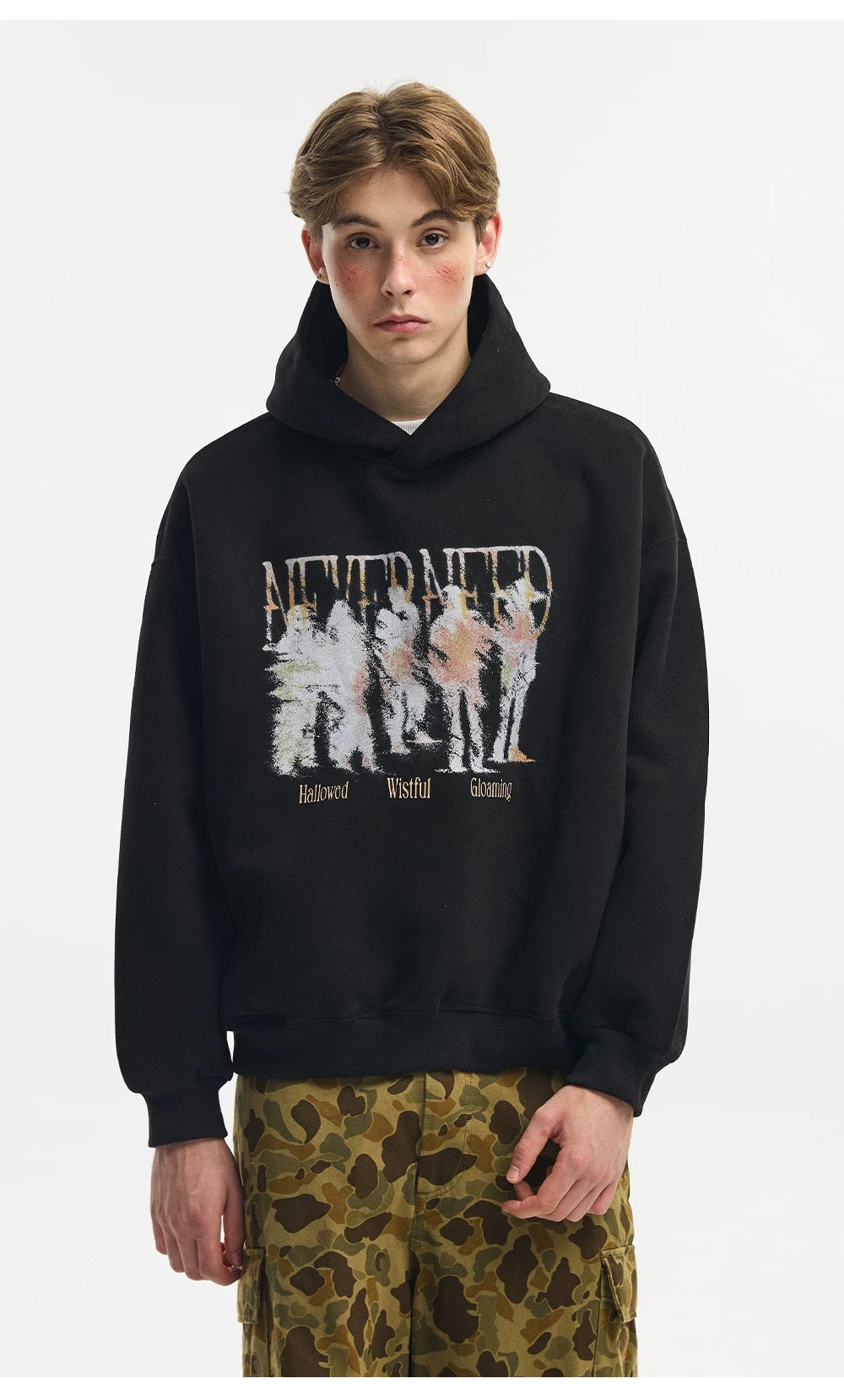 Men’s American Hooded Sweatshirt S0003