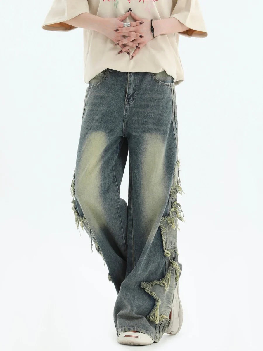 LOOSE THREE STRIPES LONG PANTS B0114