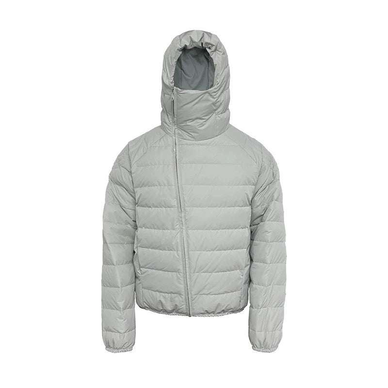 [JCAESAR] QUILTED SHELL PUFFER JACKET T0170
