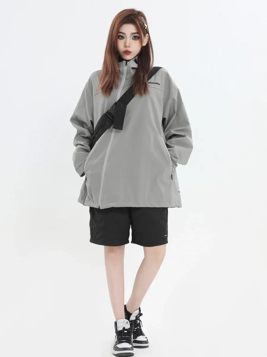 [INSstudios] AMERICAN OBLIQUE ZIPPER T0096