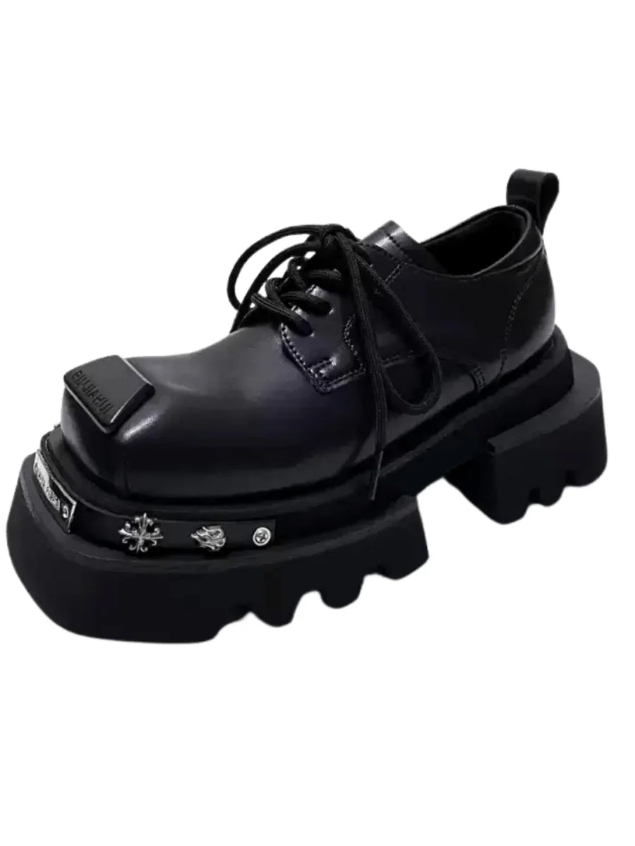 SQUARE HEAD DERBY SHOES S064