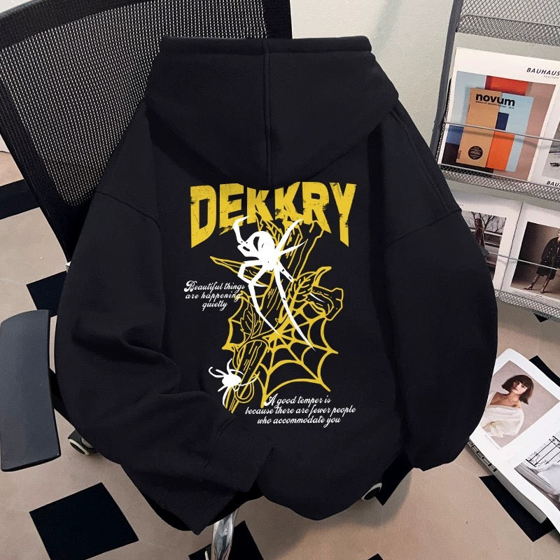 Men’s Vintage American Hoodie – Clean Fit Streetwear Pullover Sweatshirt S0039