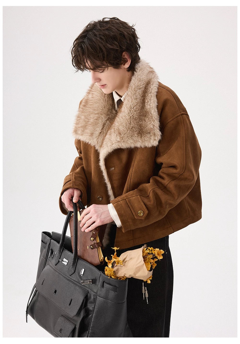 Vintage Barn-Style Short Jacket T0006