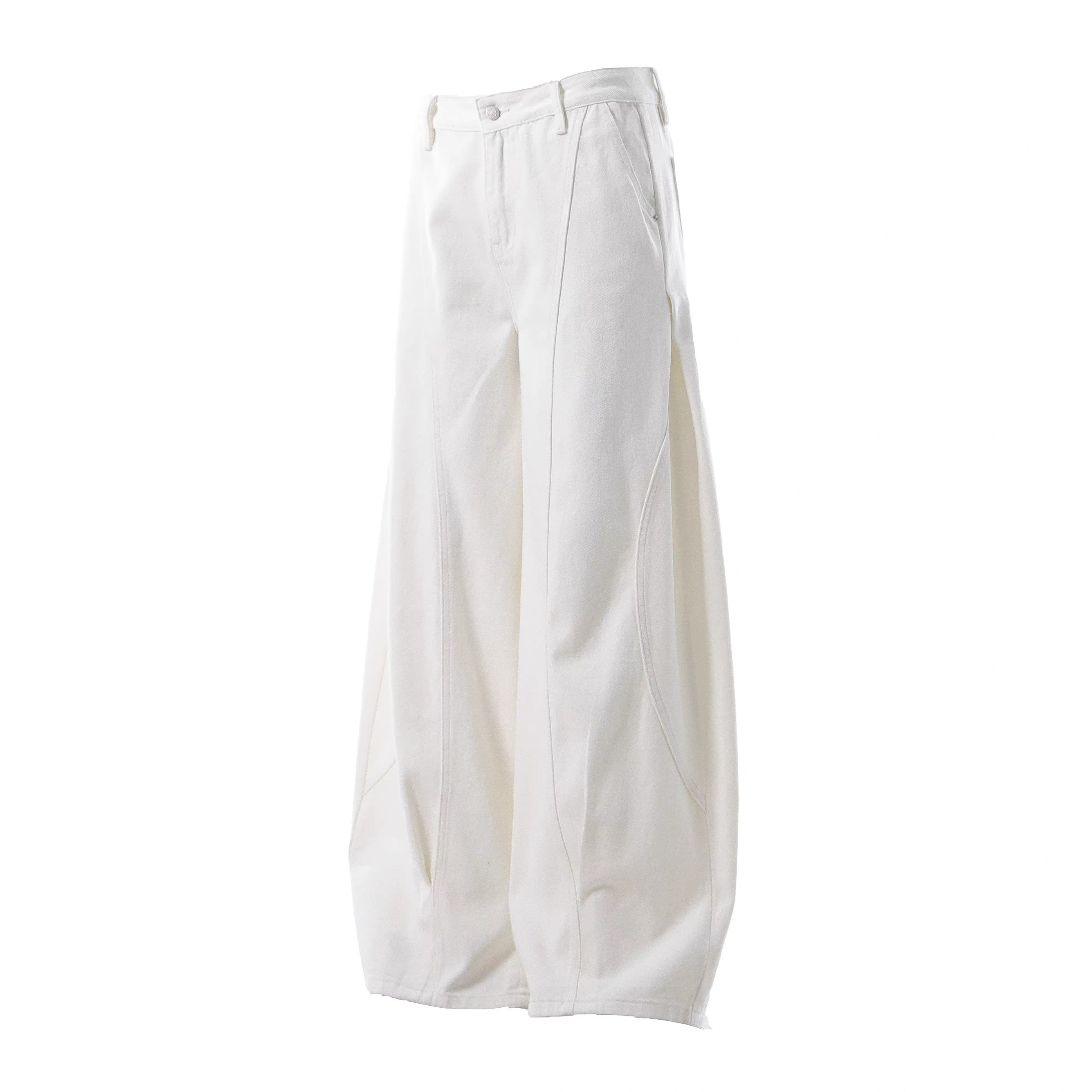 American Structural Curve Design with Wide-Leg Flare for Streetwear (Unisex) B0106