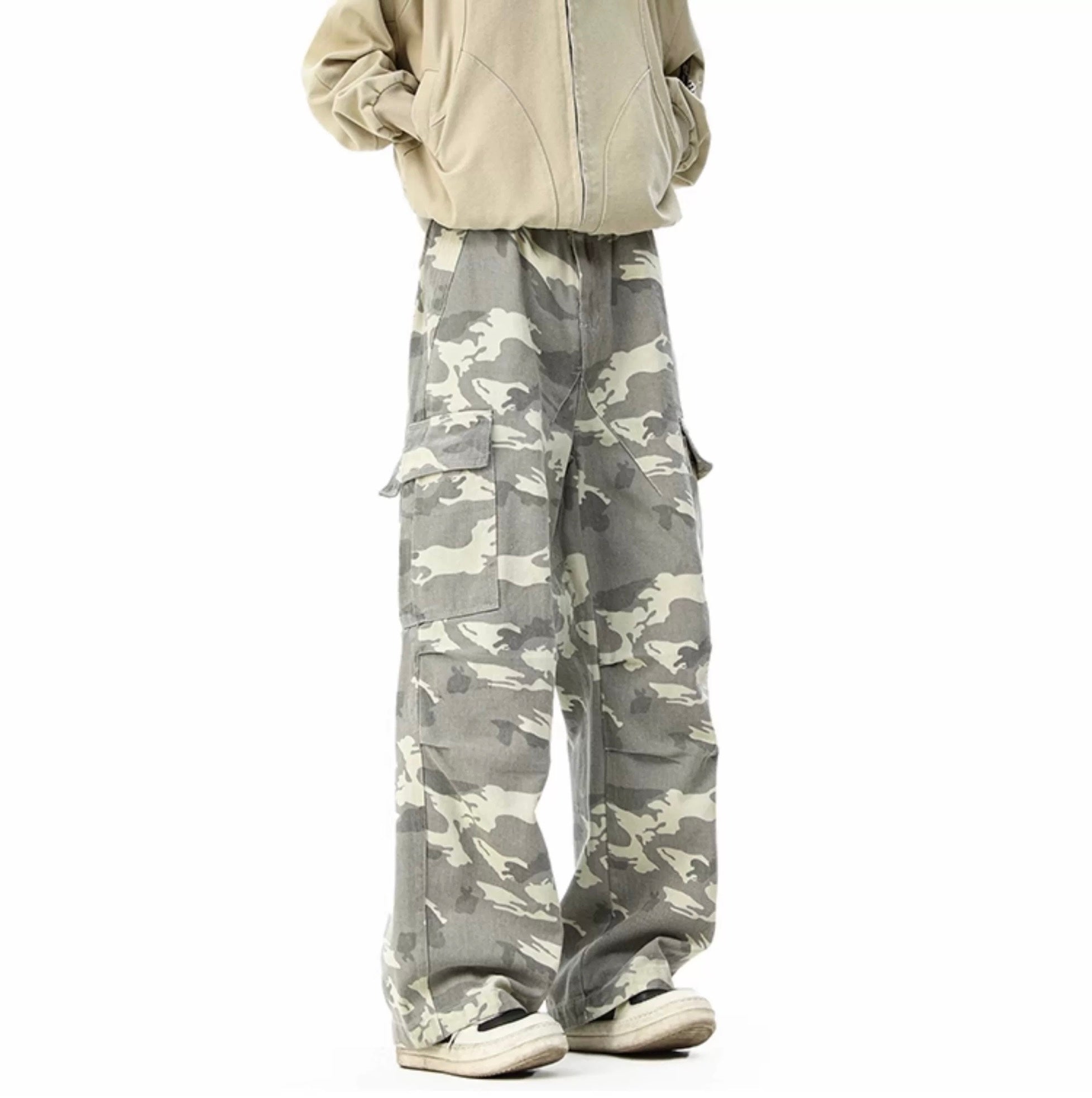 Men’s American Washed Camo Cargo Pant B0050