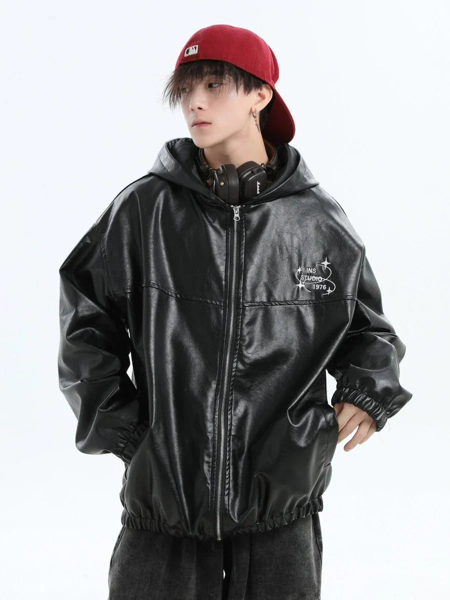 PU LEATHER JACKET T0097