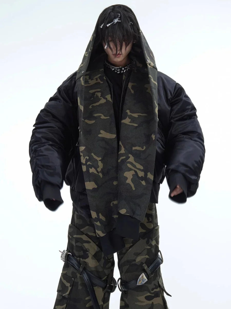 [CULTUREE] カモフラージュコットンジャケット T0088