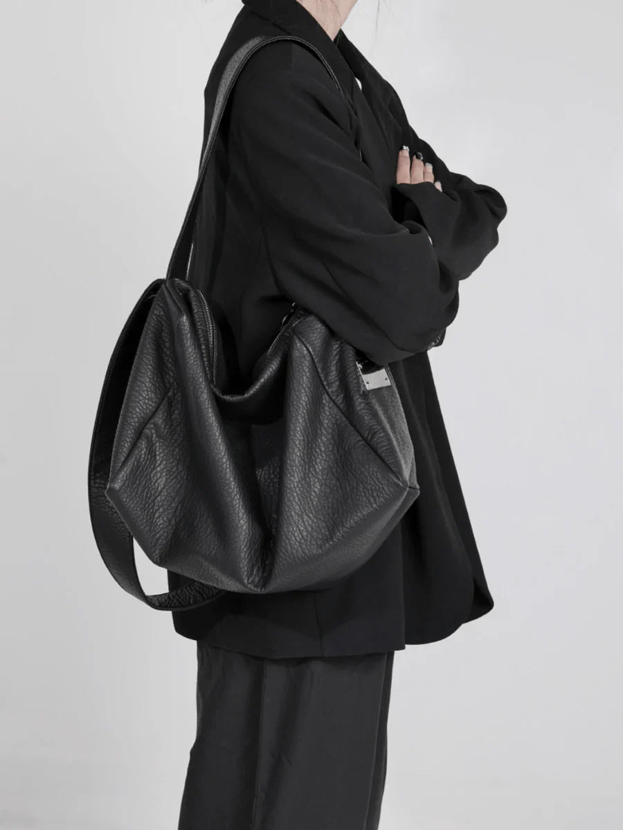 CROSSBODY SOFT LEATHER SHOULDER BAG A0061