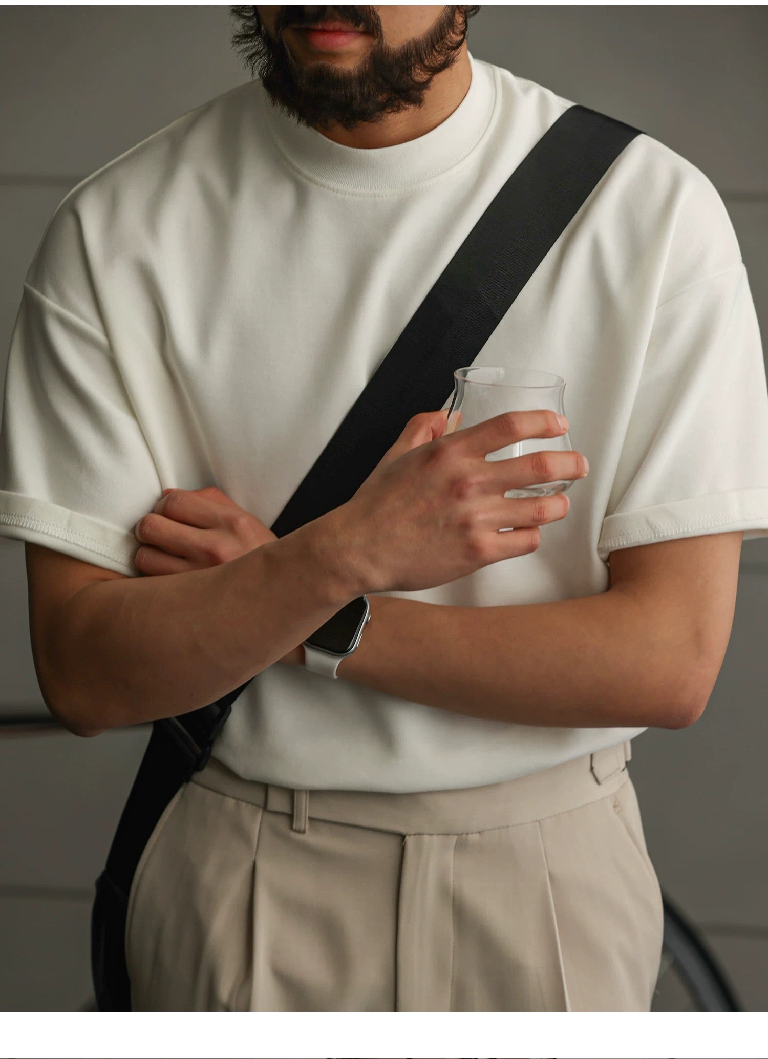 Men’s Classic Solid Short-Sleeve Tee S0019