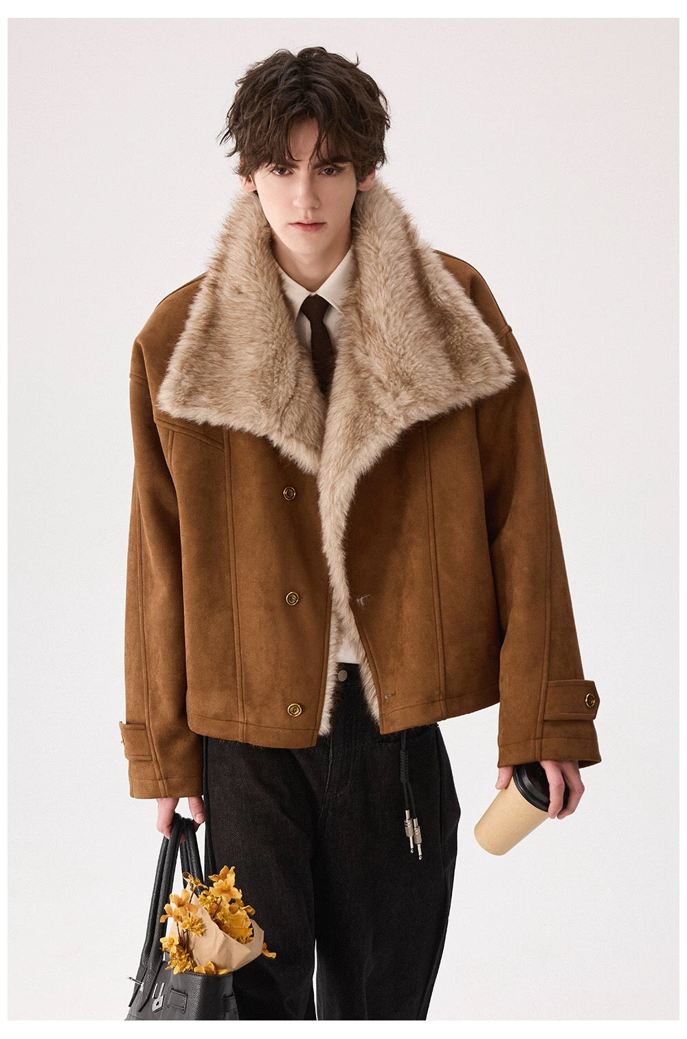 Vintage Barn-Style Short Jacket T0006