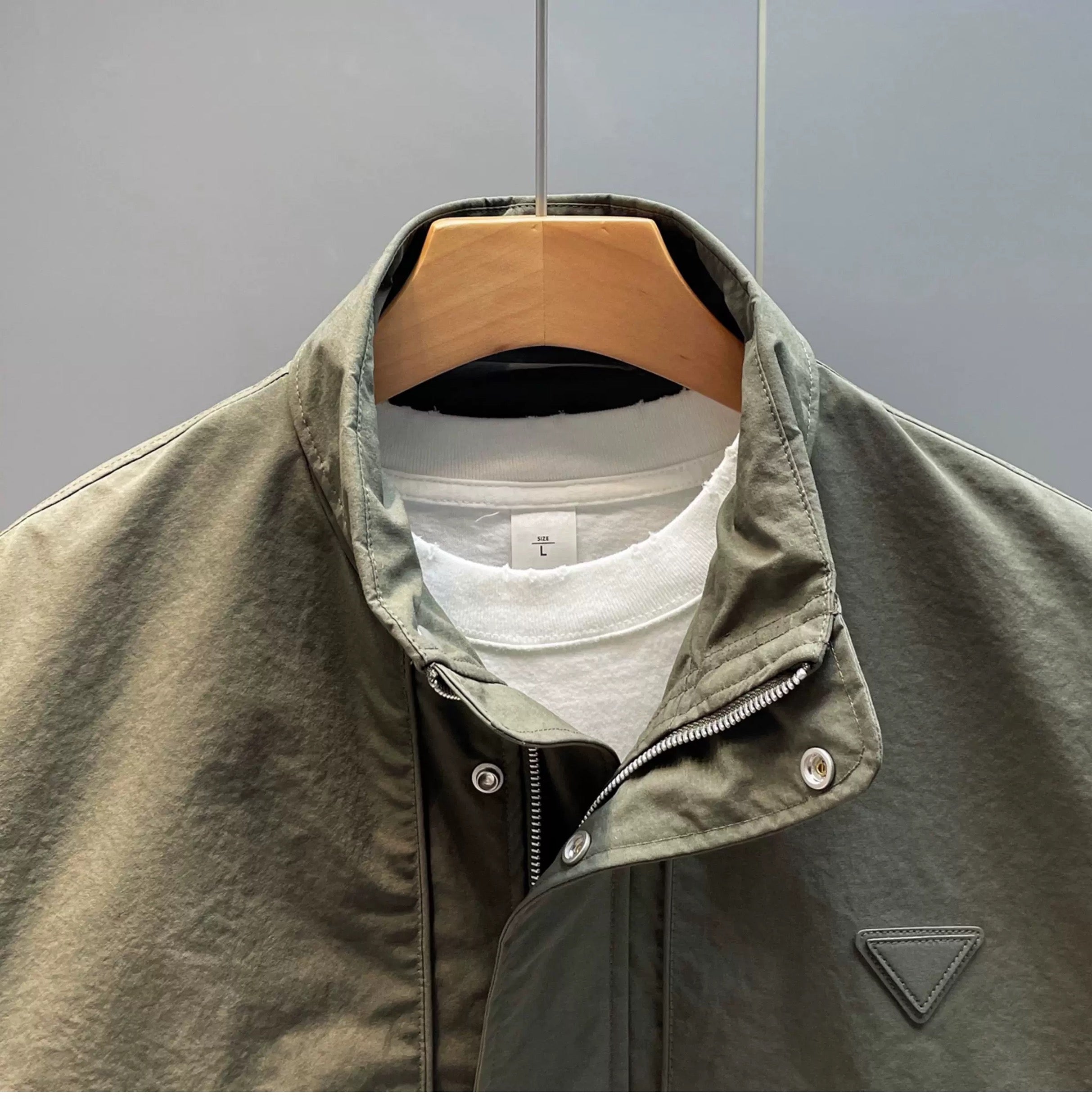 Men’s Outdoor Utility Jacket – Casual Streetwear Windbreaker Coat T0073