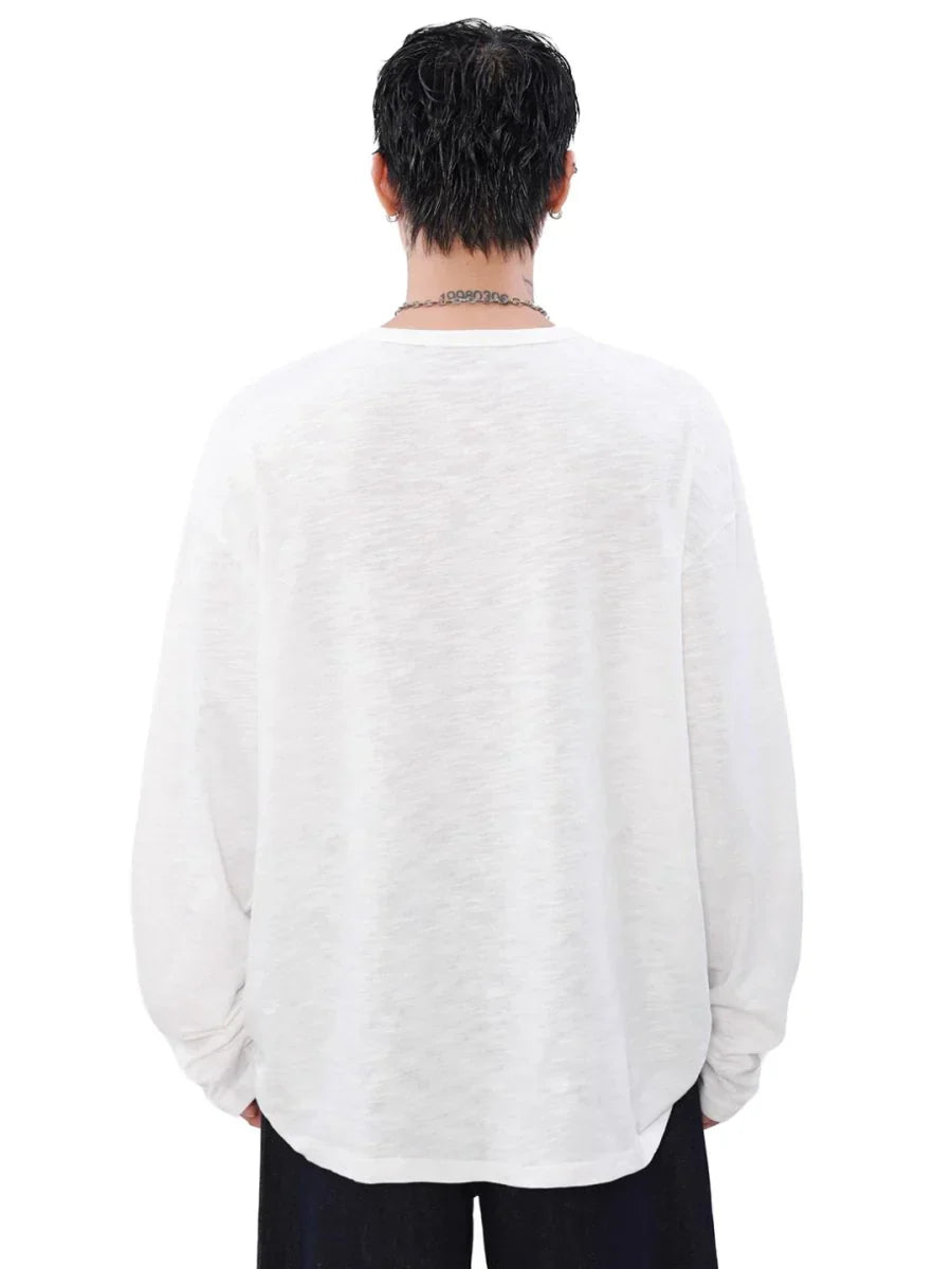 [MRNEARLY] LONG-SLEEVED T-SHIRT J0095