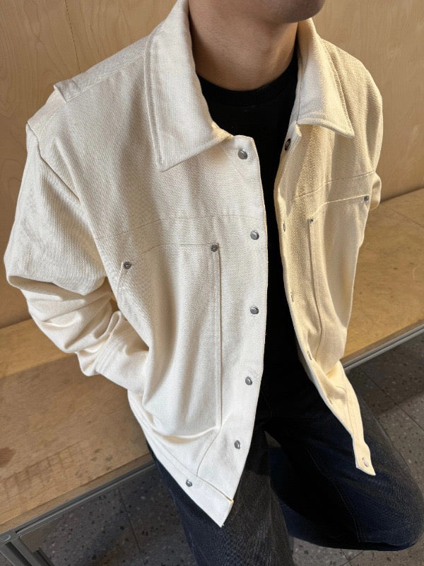 [FLAT ROOM] CLEANFIT WORK SNAP JACKET T0168