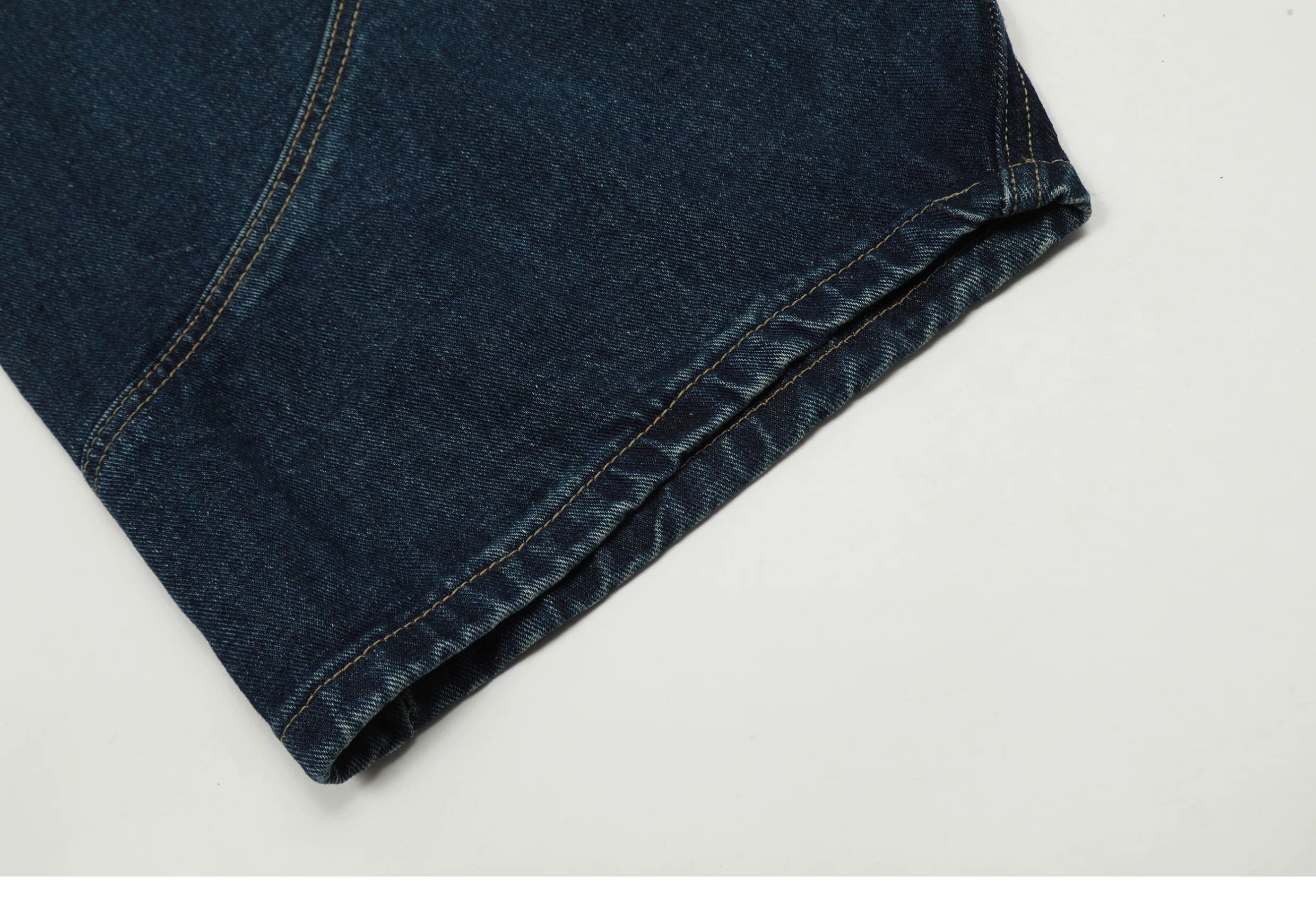 Vaqueros vintage americanos multibolsillos: pantalones vaqueros holgados de trabajo urbanos B0060