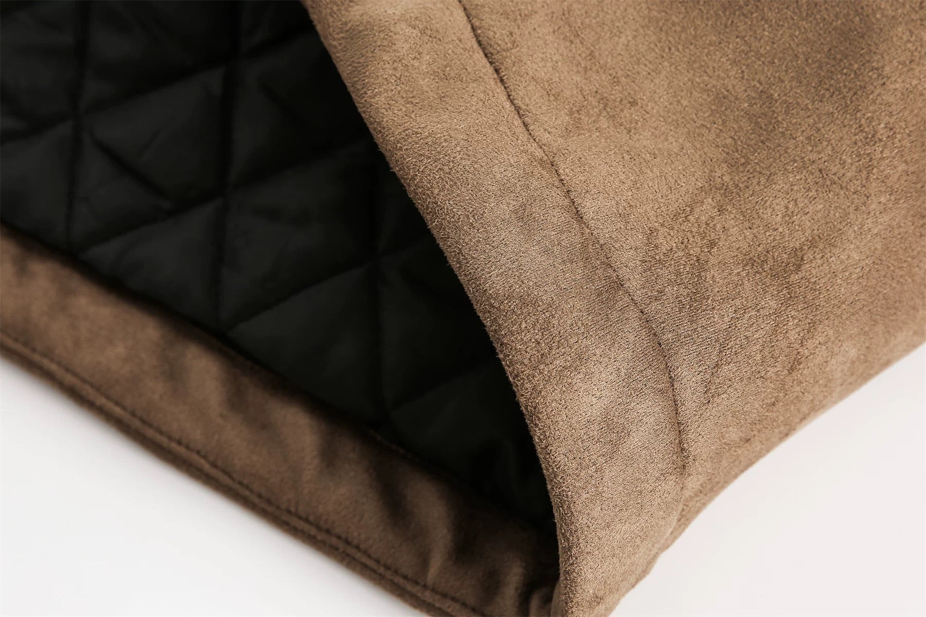 Abrigo de ante grueso estilo retro americano para hombre T0244