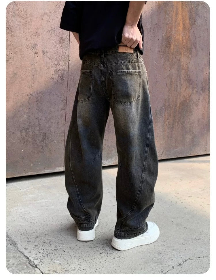 Men’s American Vintage Wide-Leg Jeans B0004