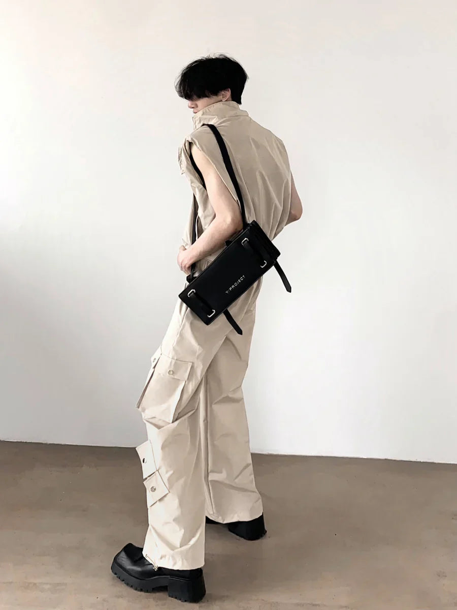 [AUTUMNWIND] WORK MEN'S SUMMER TOPS + BOTTOMS S0061