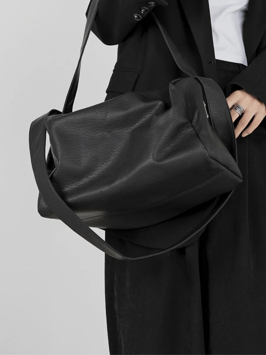 CROSSBODY SOFT LEATHER SHOULDER BAG A0061