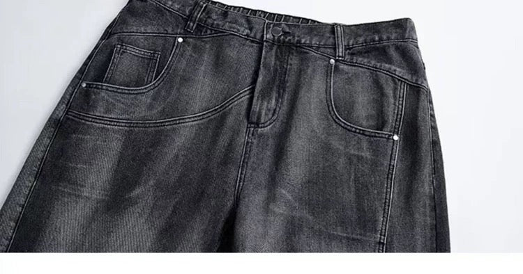 Men’s American Vintage Washed Denim Jeans B0035