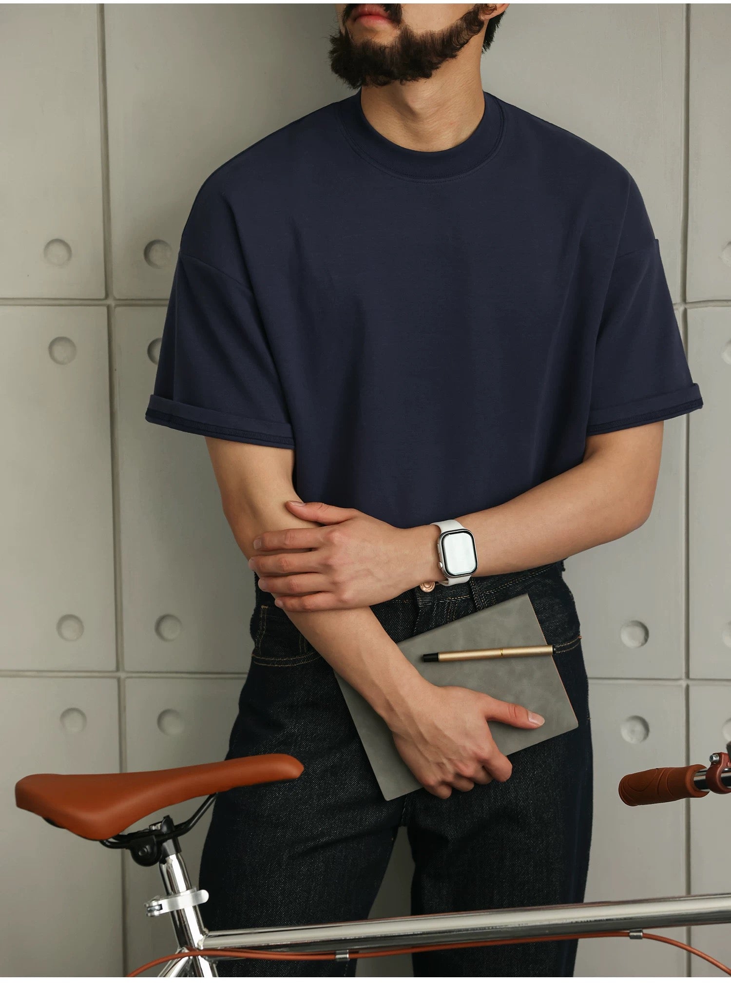 Men’s Classic Solid Short-Sleeve Tee S0019