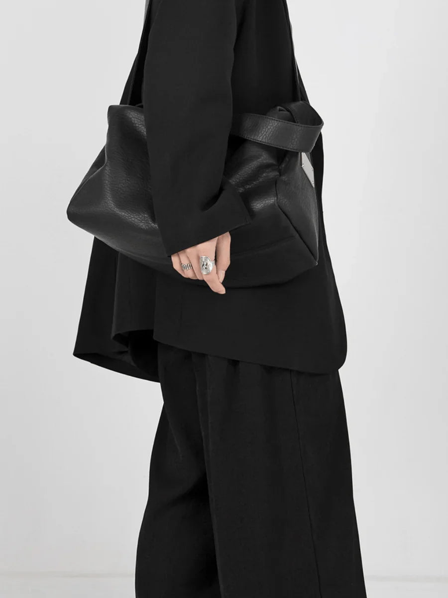 CROSSBODY SOFT LEATHER SHOULDER BAG A0061