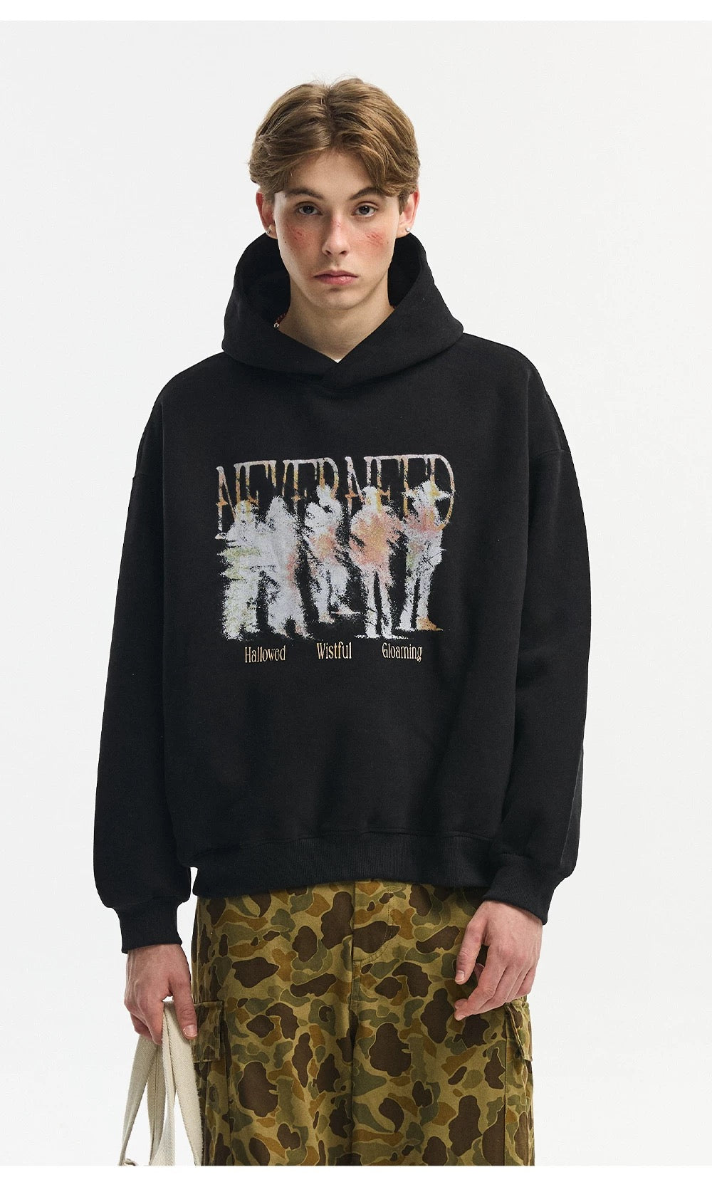 Men’s American Hooded Sweatshirt S0003