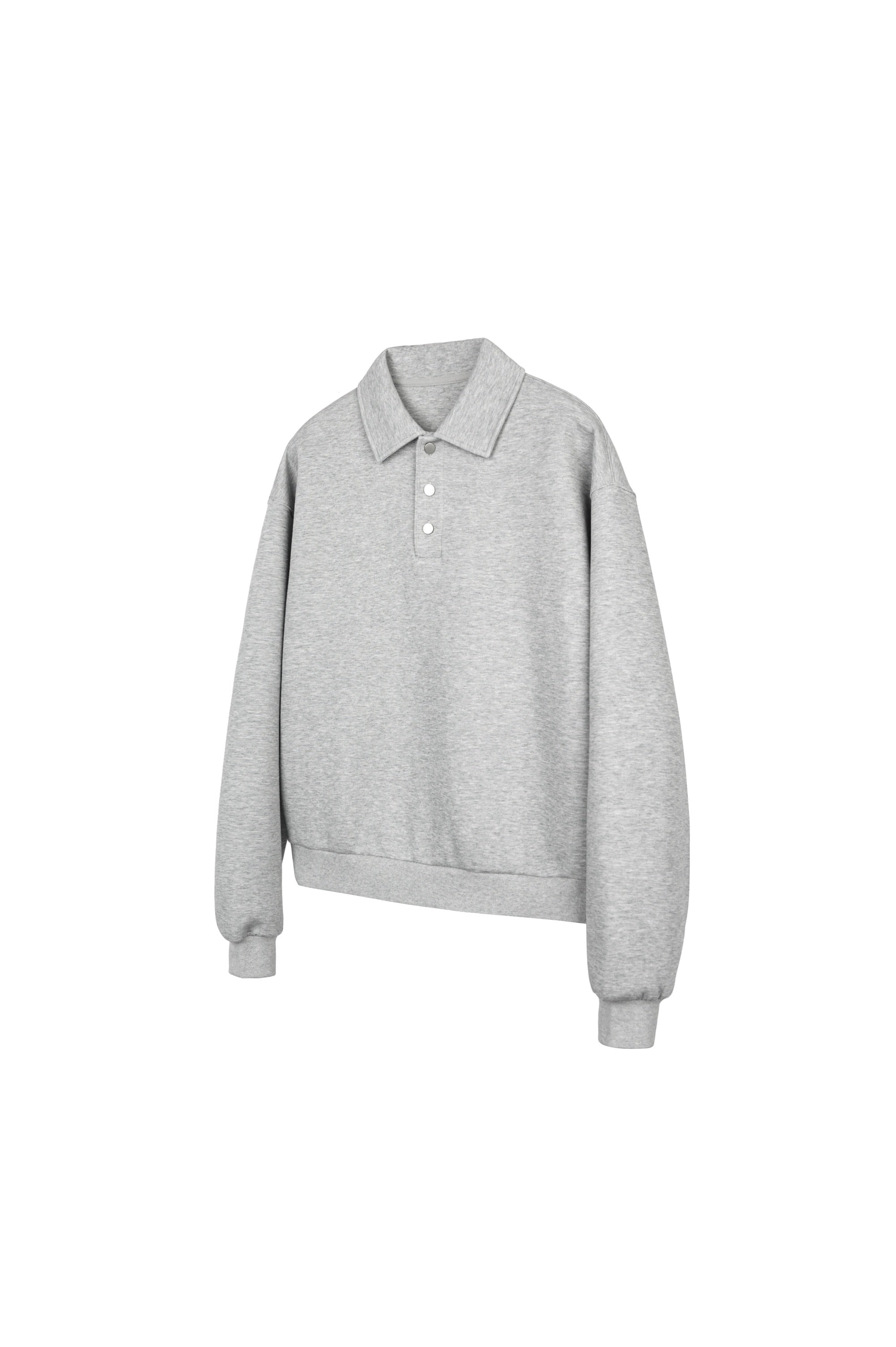[FLAT ROOM] BOX FIT POLO SWEATSHIRT S0212