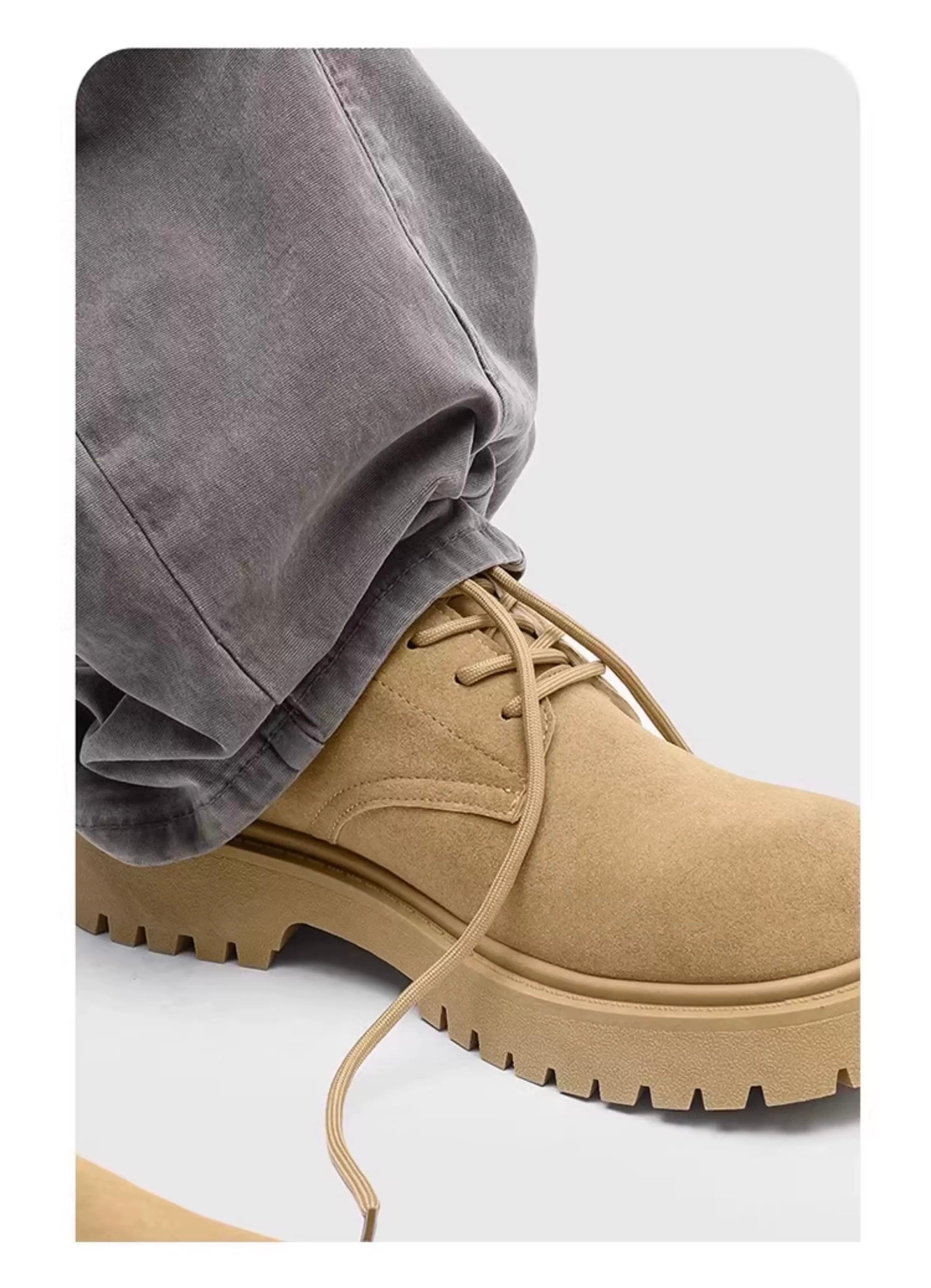 Men’s Low-Cut Classic Derby Shoes S017