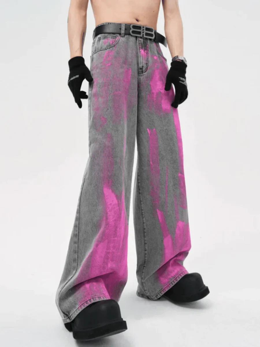 A-TYPE SMOKE GRAY FLOOR MOPPING PANTS B0160