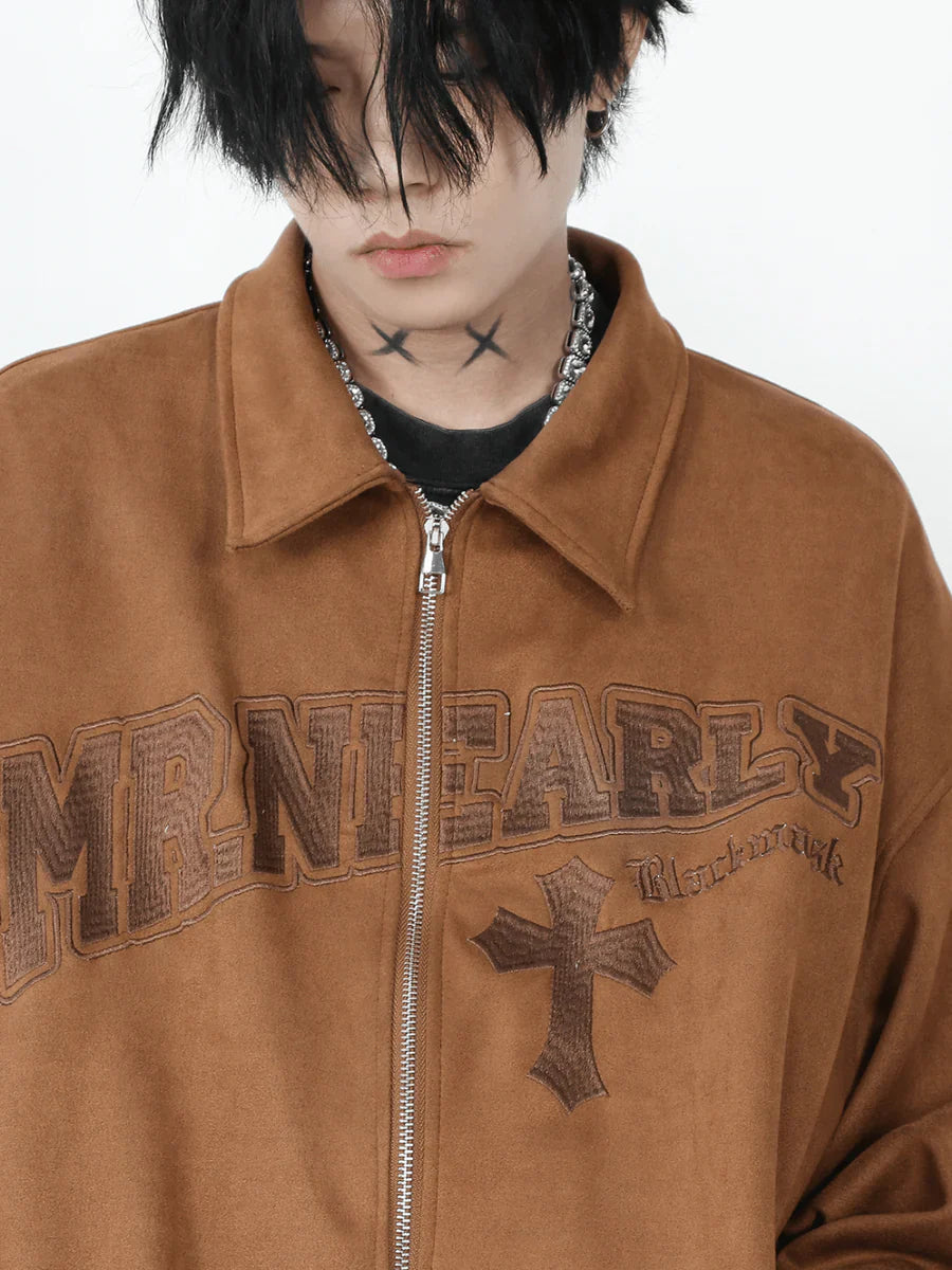[MRNEARLY] SUEDE VINTAGE JACKET T0116