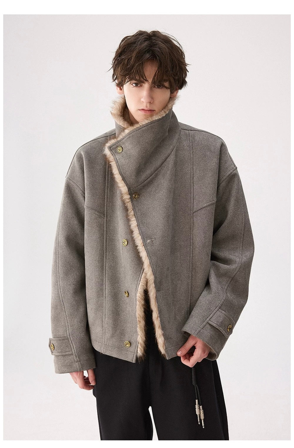 Vintage Barn-Style Short Jacket T0006