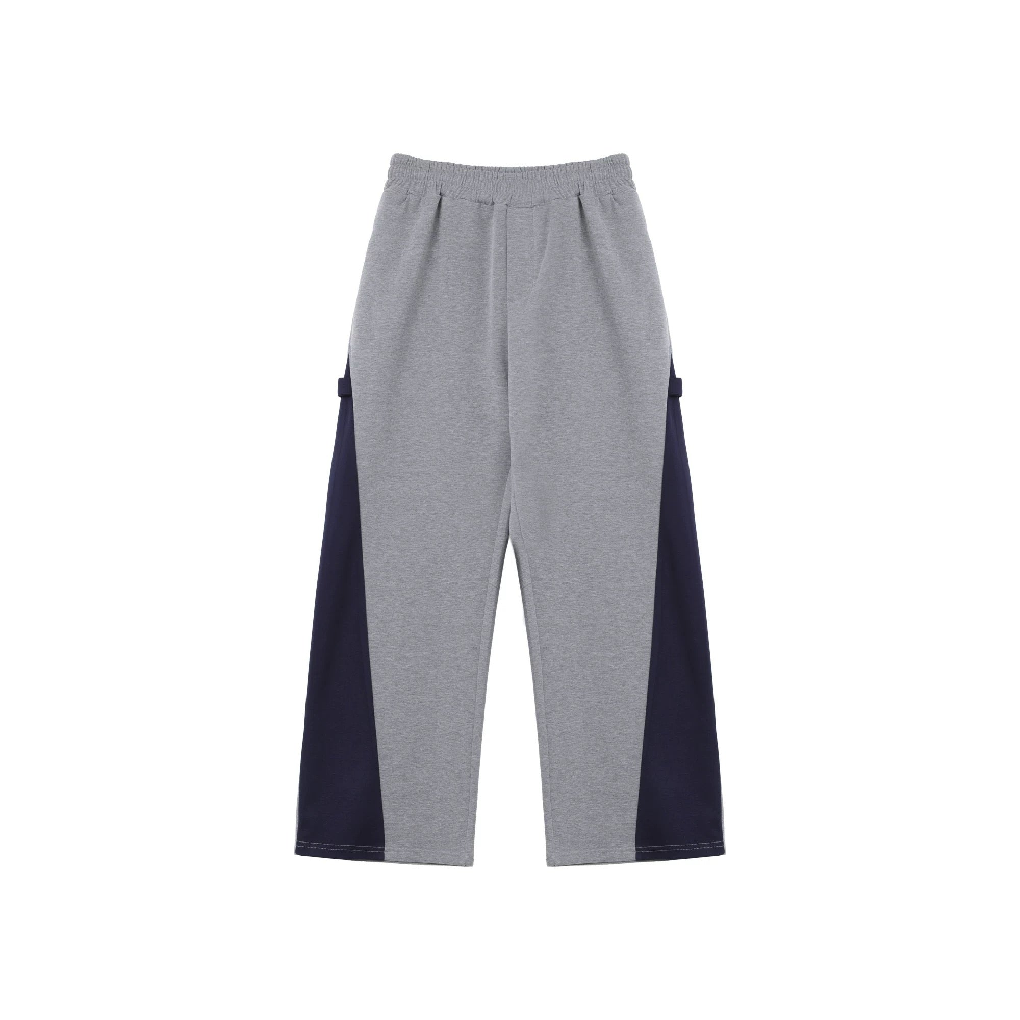 [FLAT ROOM] TWO-TONE COLLAR SWEATSHIRT + PANTS SET S0207