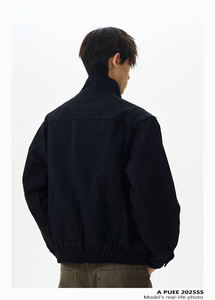 Men’s American Stand-Collar Jacket T0011