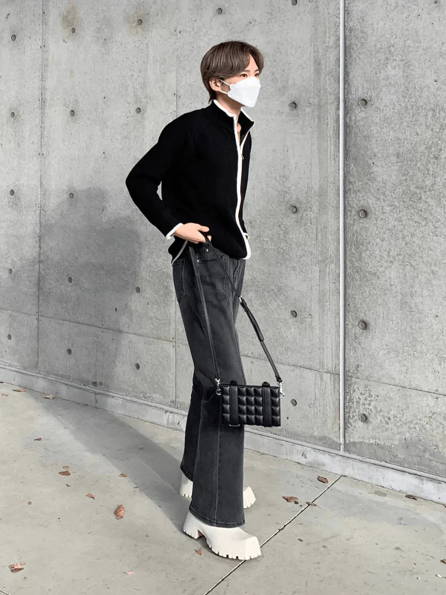 LUXURY SHOULDER SQUARE BAG A0043