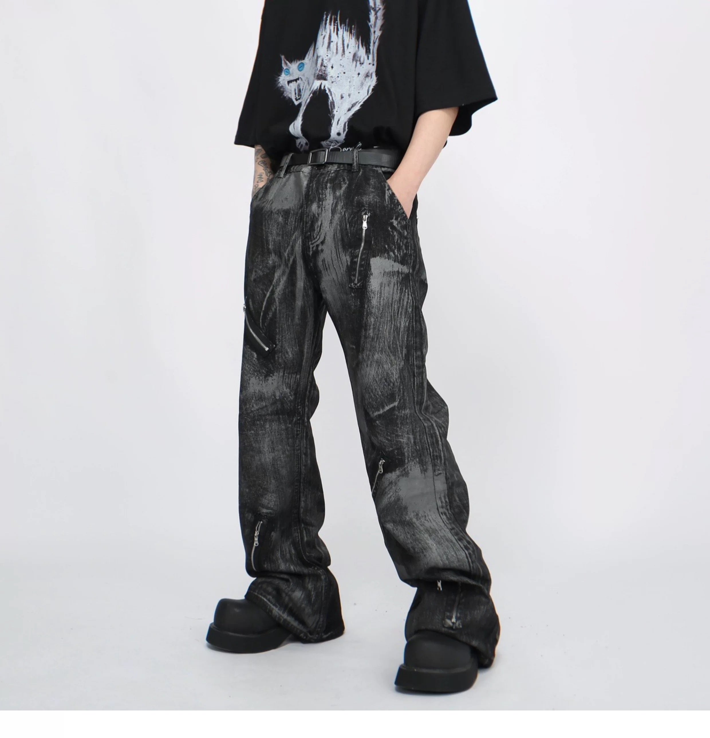 Men’s American Utility Carpenter Denim Jeans B0027