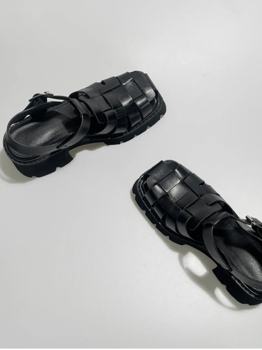 HIGH-HEELED SANDALS S058