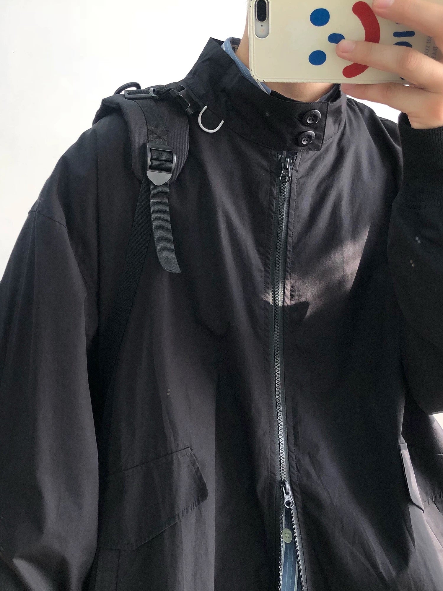 Cityboy オーバーサイズ アビエイタージャケット メンズ キルティング スタンドカラー パッド入りコート 冬用ユーティリティワークウェア T0002