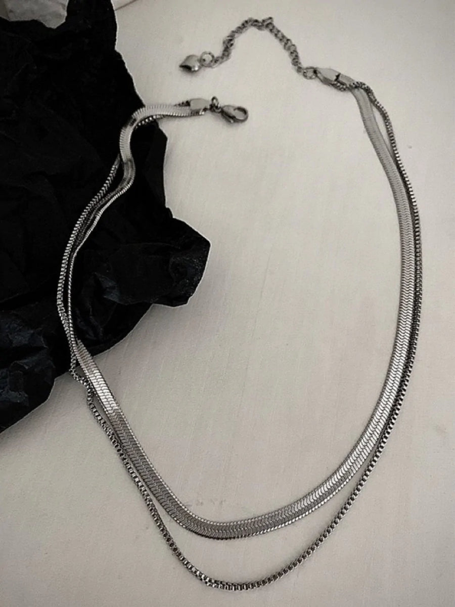 SILVER NECKLACE A0030