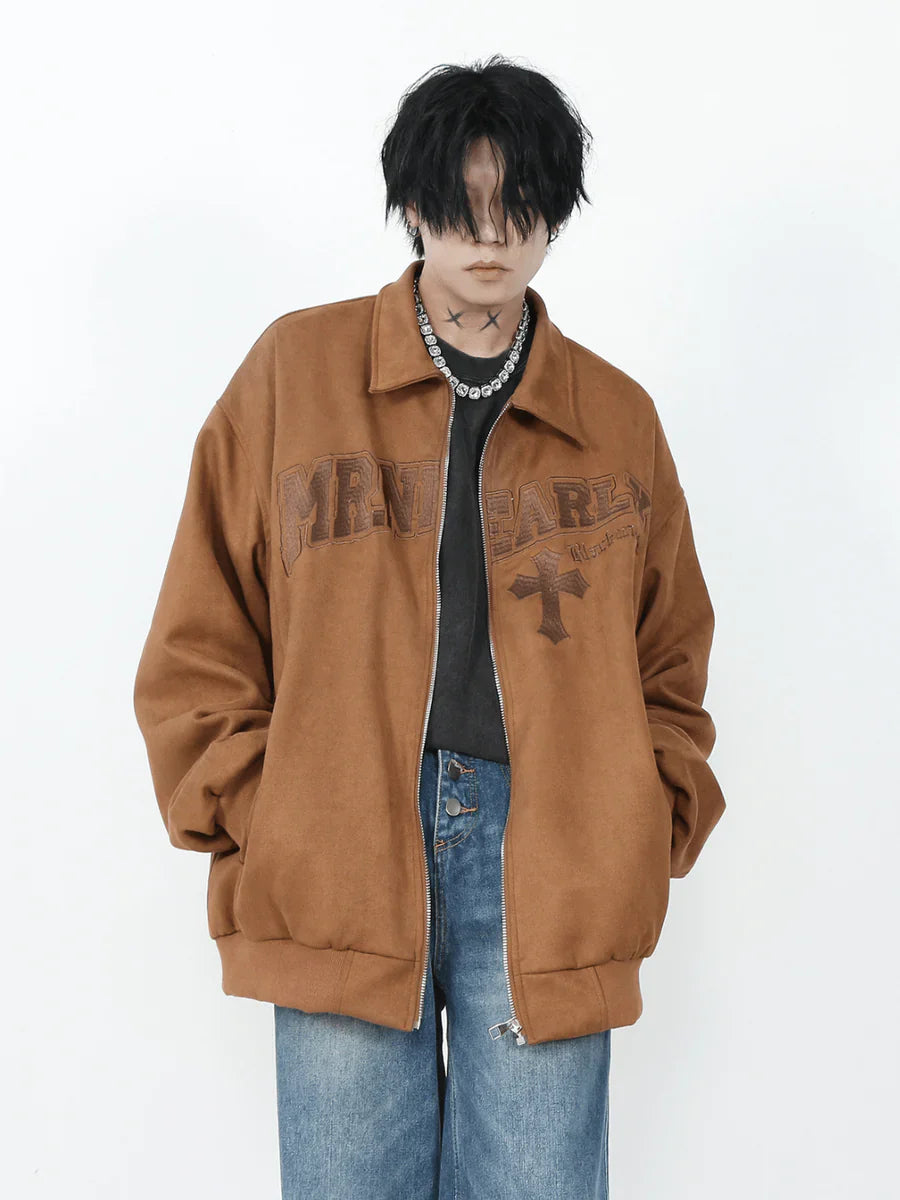 [MRNEARLY] SUEDE VINTAGE JACKET T0116