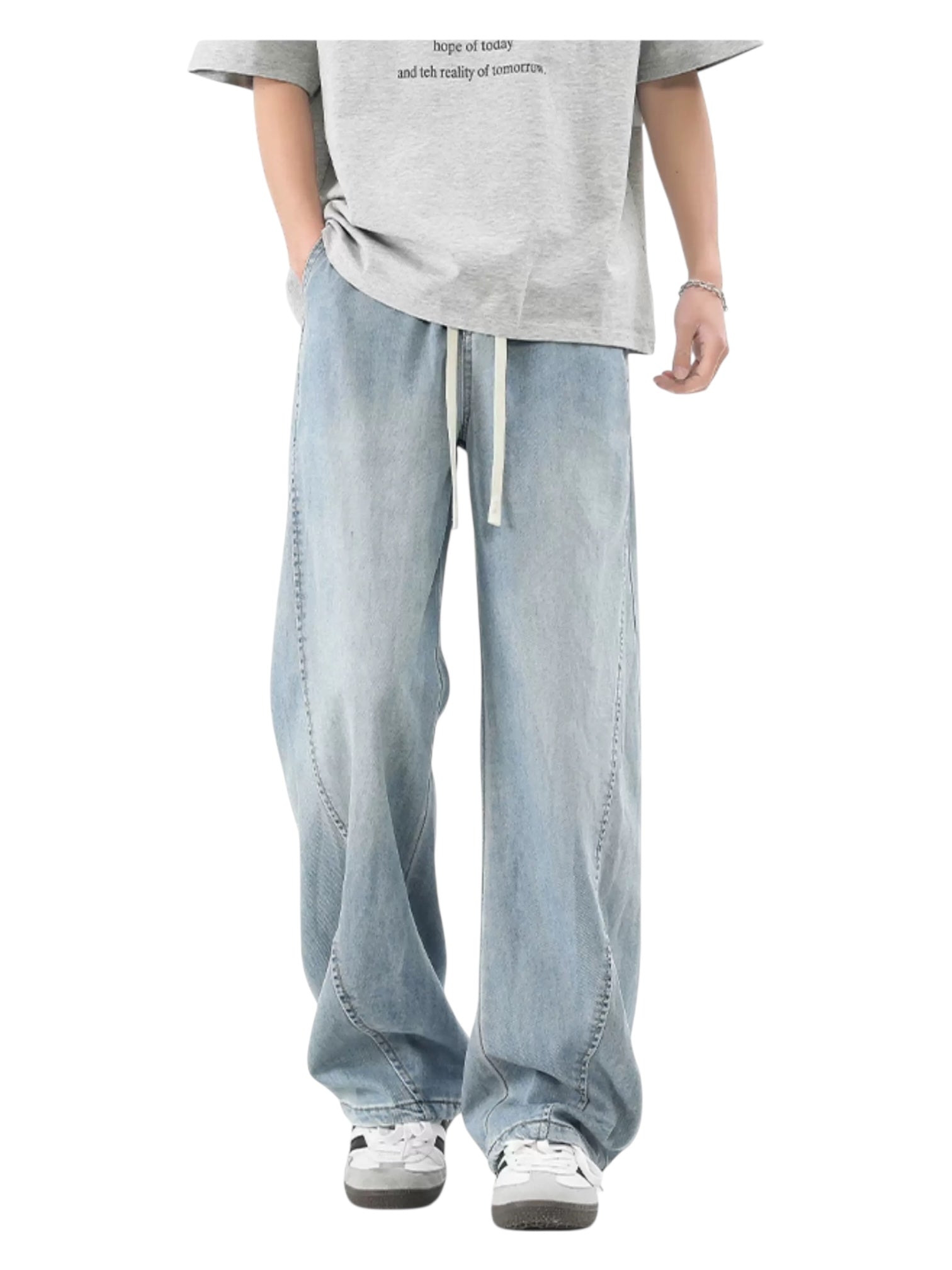 CLEANFIT DRAPE JEANS B0192