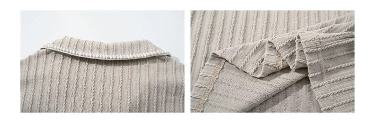 Men’s Long-Sleeve Cotton Polo – Streetwear Style S0015