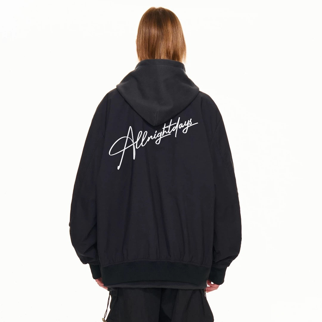 Men’s Vintage Letterman Bomber Jacket – American High Street Embroidered Varsity Outerwear T0072