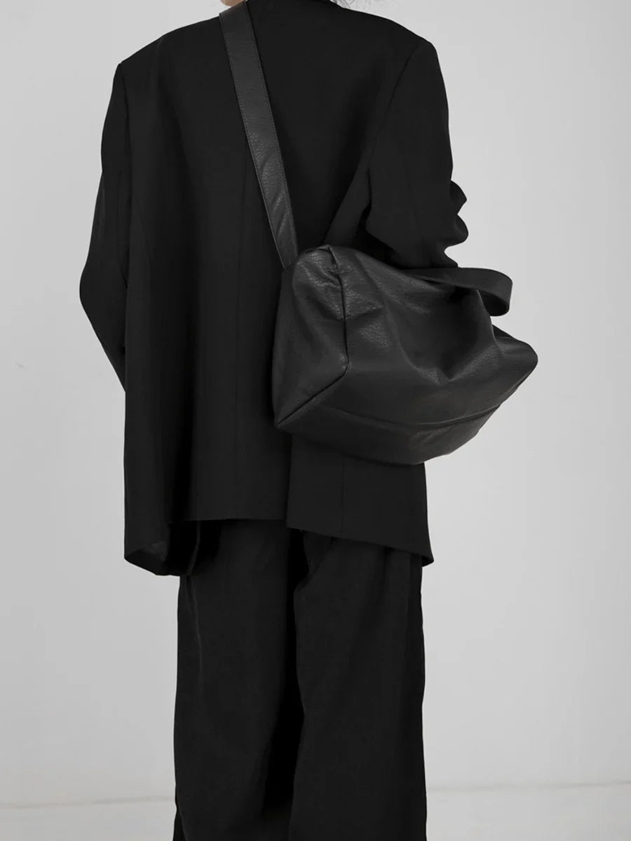 CROSSBODY SOFT LEATHER SHOULDER BAG A0061