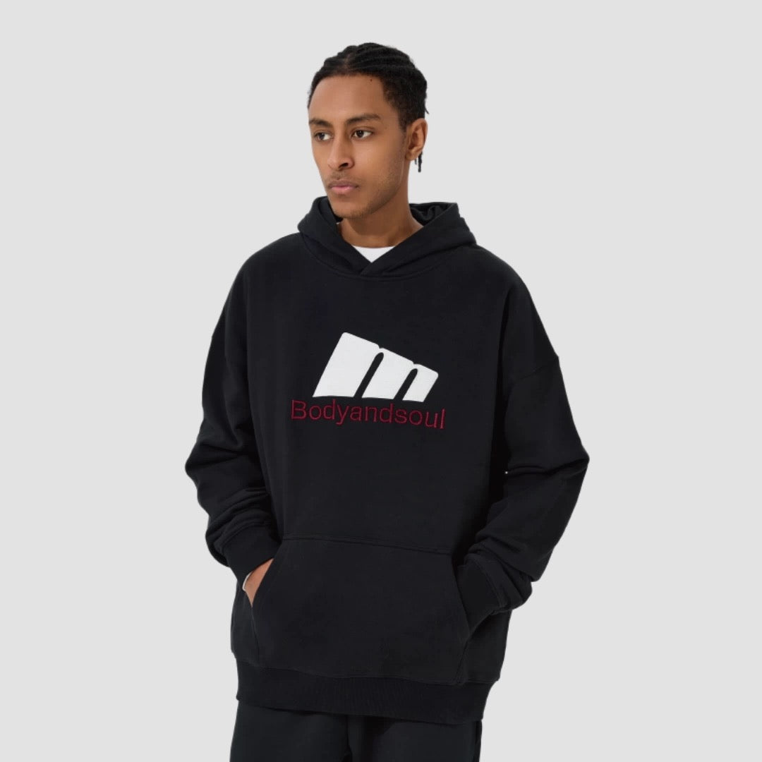 Men’s American Graphic Hoodie – Vintage Streetwear Pullover Sweatshirt S0054