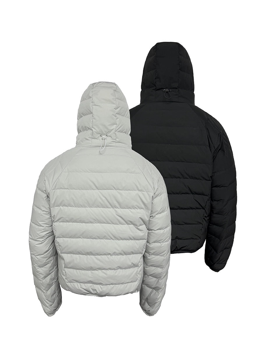 [JCAESAR] QUILTED SHELL PUFFER JACKET T0170