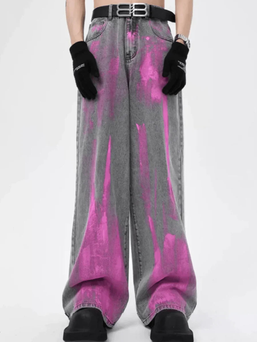 A-TYPE SMOKE GRAY FLOOR MOPPING PANTS B0160