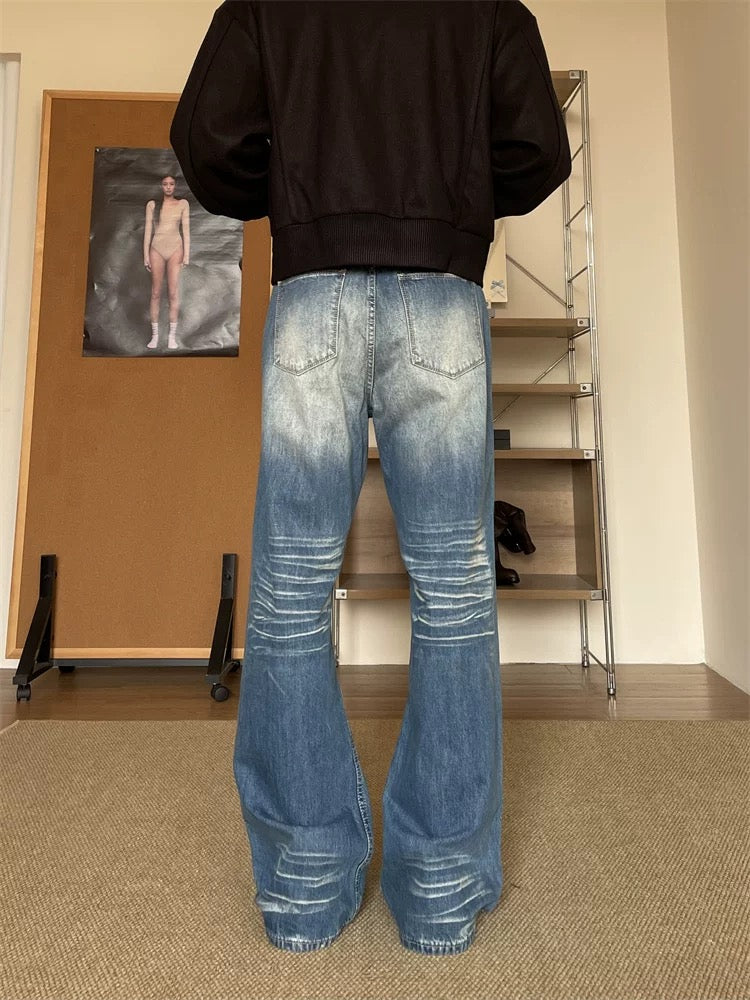 Men’s American Vintage Wide-Leg Jeans B0006