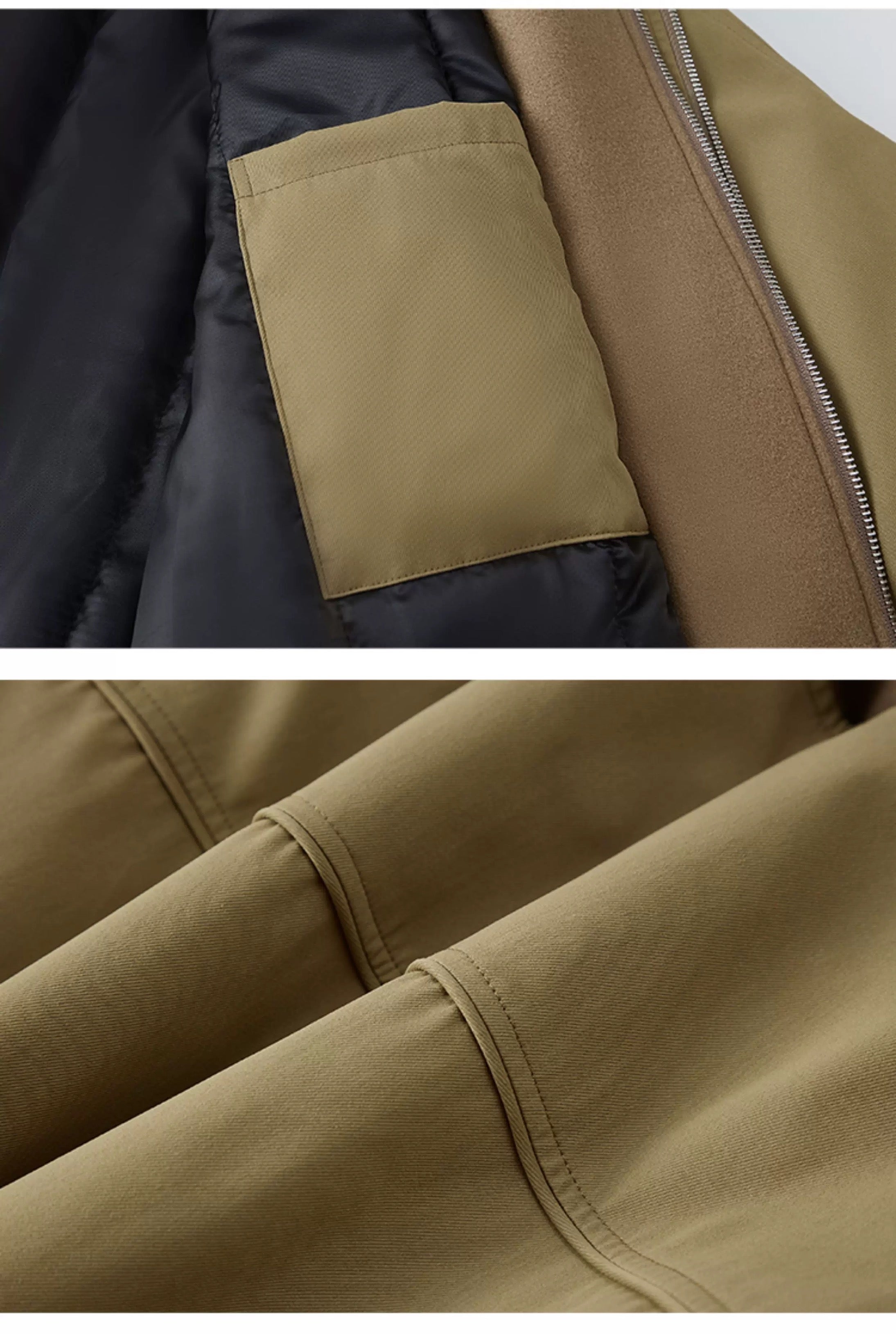 Men’s Designer Contrast Splice Lapel Jacket T0252